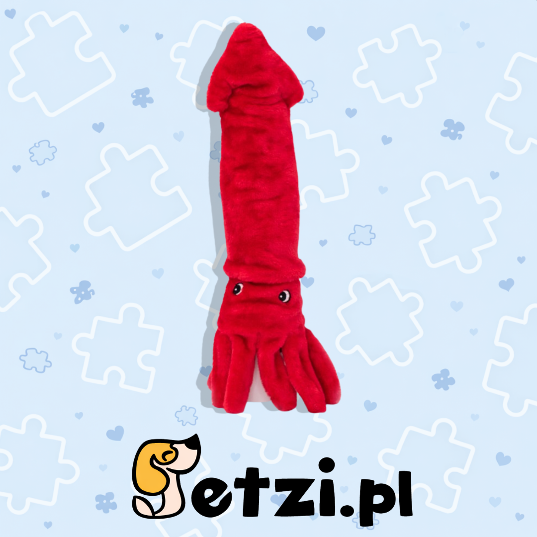 ZIPPY PAWS PLUSZ JIGGLERZ KAŁAMARNICA