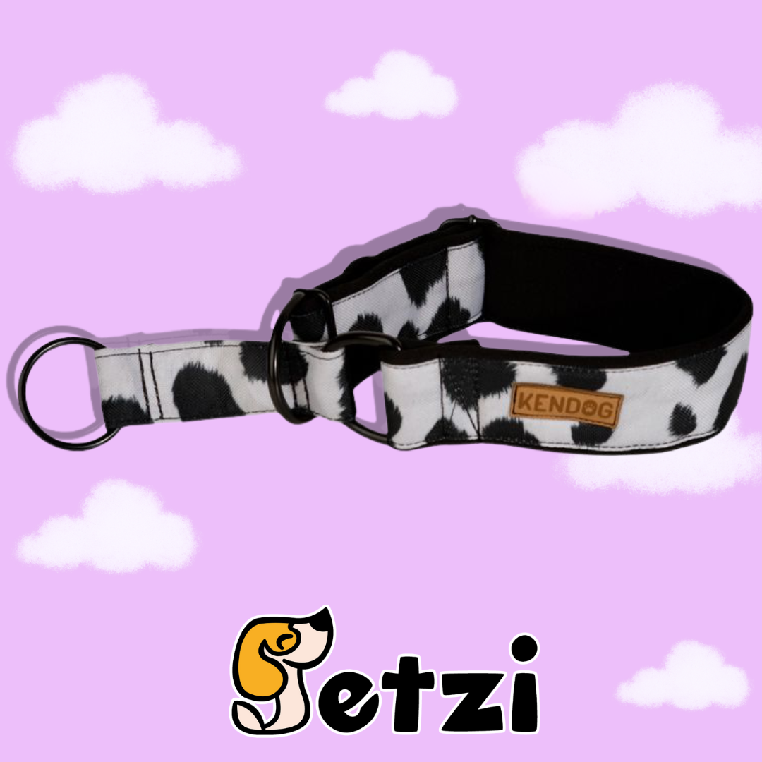 KENDOG PÓŁZACISKOWA OBROŻA DLA PSA HANDMADE - RÓŻNE ROZMIARY I WZORY