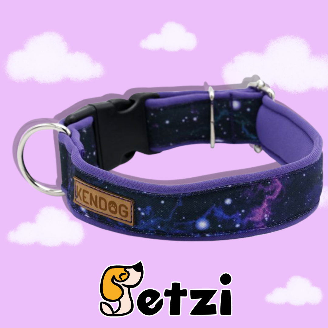 KENDOG PÓŁZACISKOWA OBROŻA DLA PSA HANDMADE - RÓŻNE ROZMIARY I WZORY