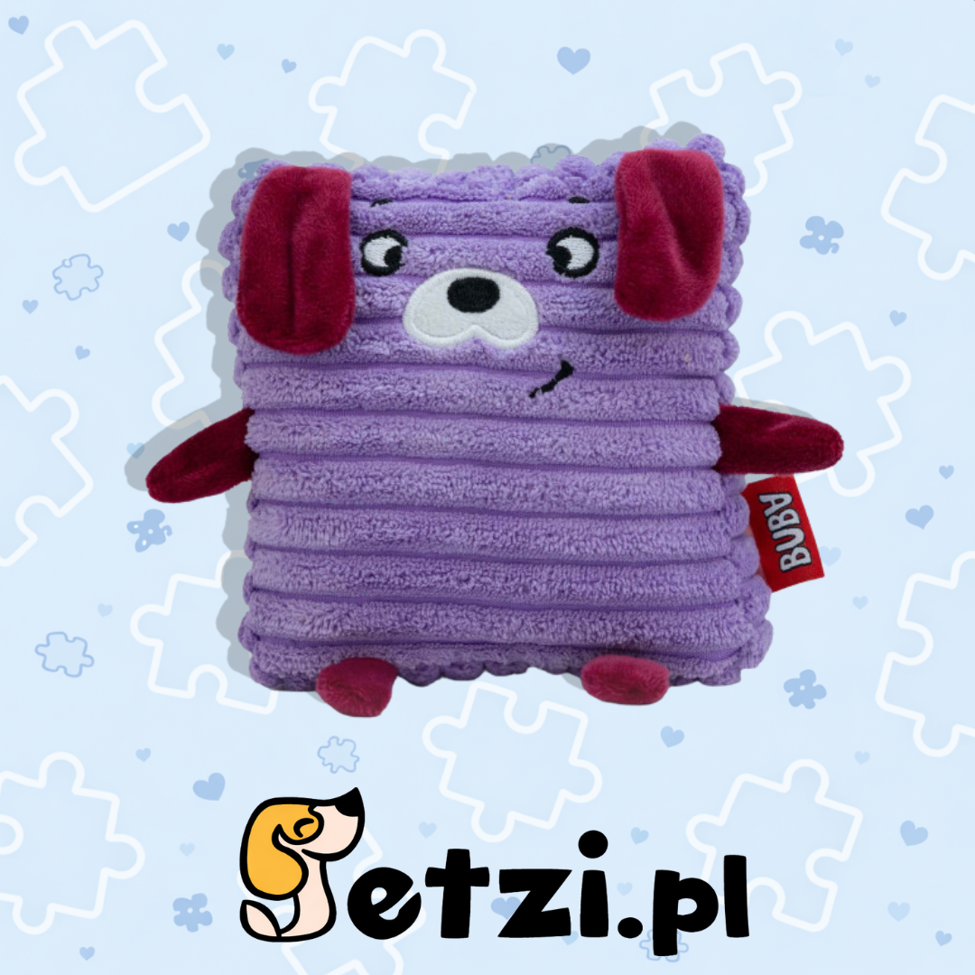 BUBA FIBI KWADRATOWY PIESEK PLUSZOWY 12CM