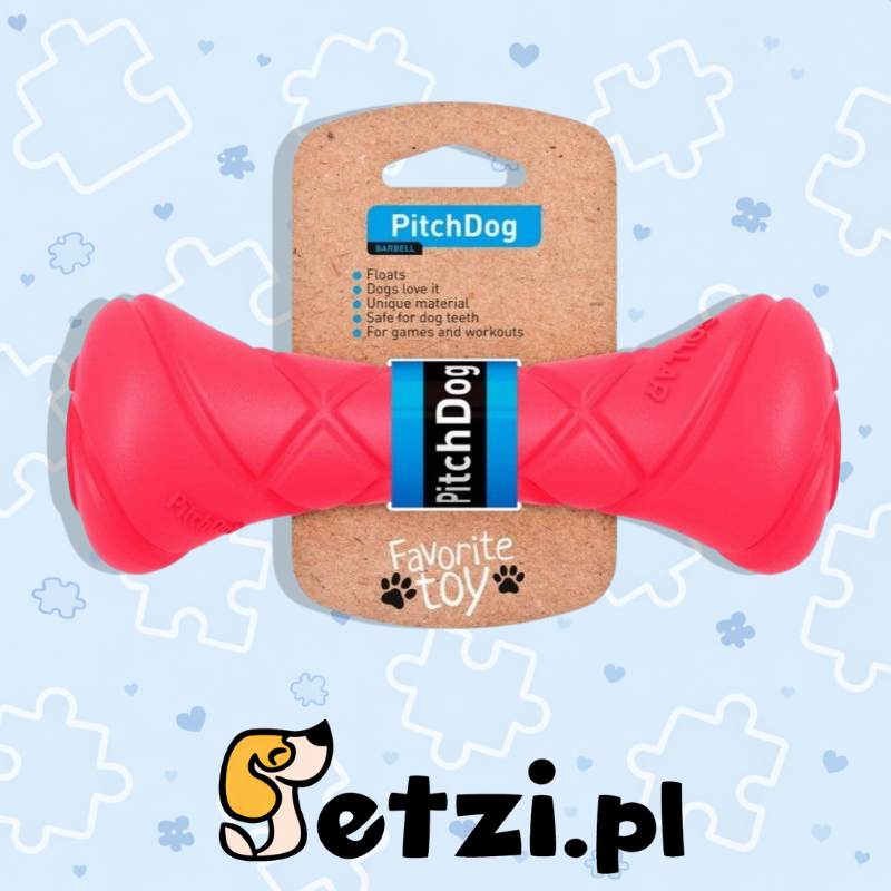 PITCHDOG SZTANGA 19CM RÓŻOWY
