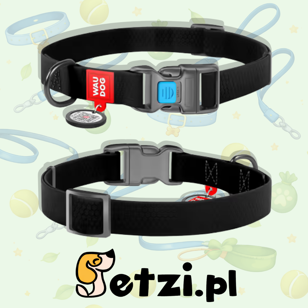 WAUDOG WATERPROOF OBROŻA PLASTIKOWY FASTEX M 20MM CZARNY