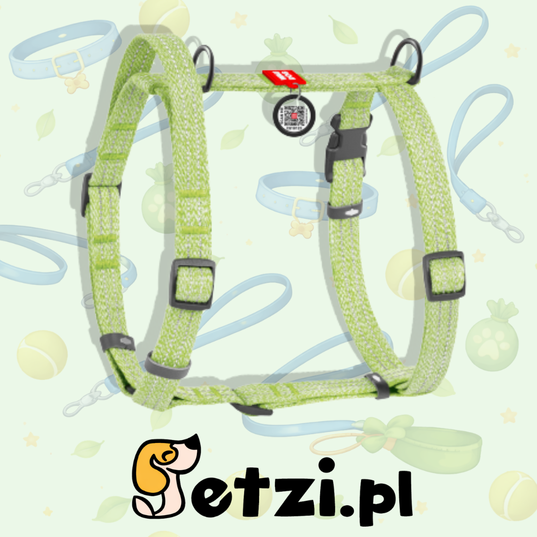 WAUDOG RECOTTON SZELKI GUARD PLASTIKOWY FASTEX M 20MM JASNOZIELONY