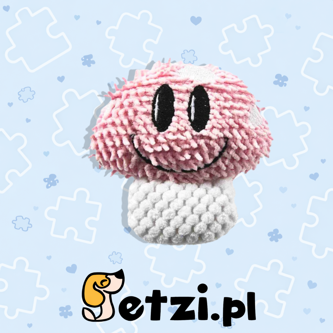 BUBA MUCHOMOR PLUSZOWY - PRZYTULANKA Z PISZCZAŁKĄ