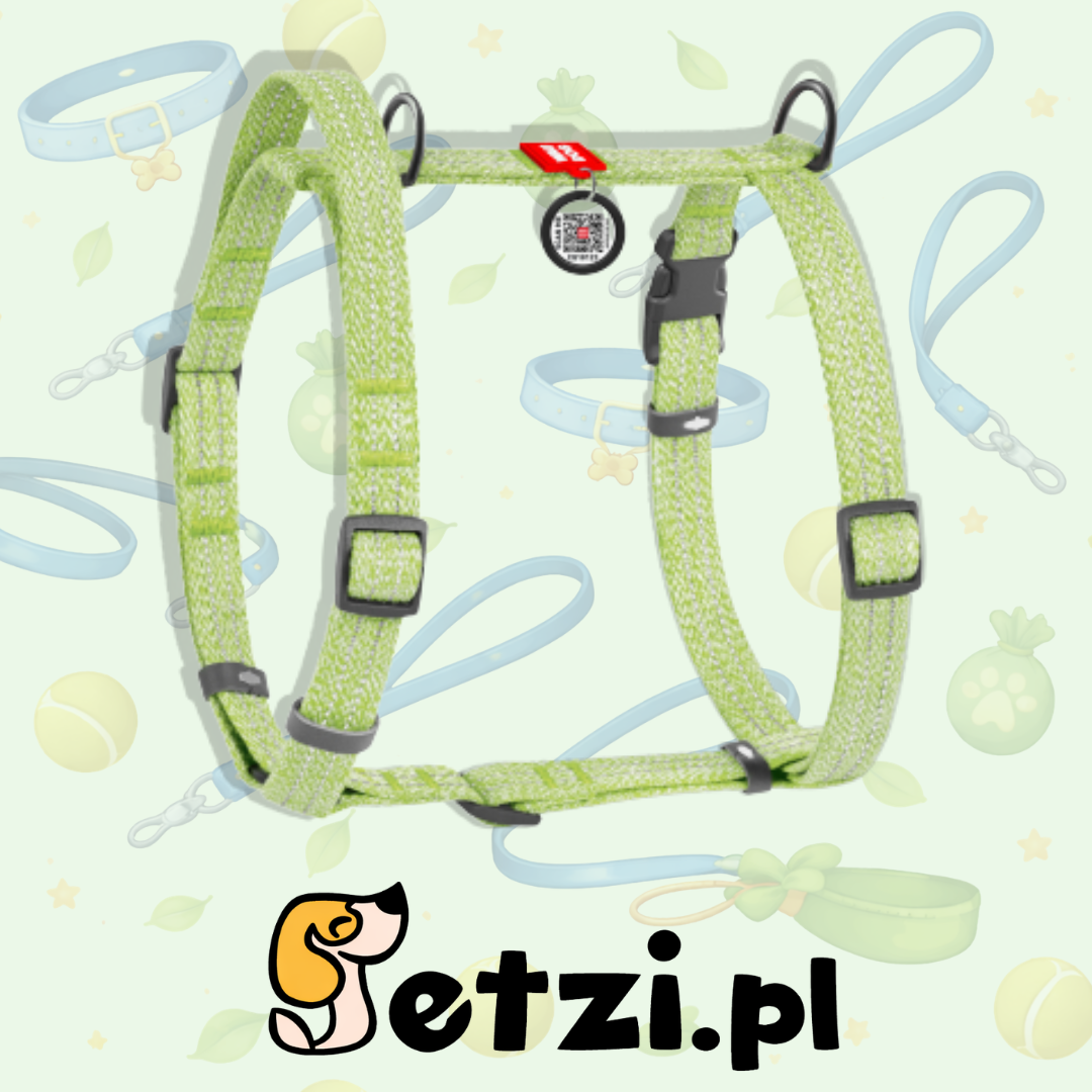 WAUDOG RECOTTON SZELKI GUARD PLASTIKOWY FASTEX M 20MM ZIELONY