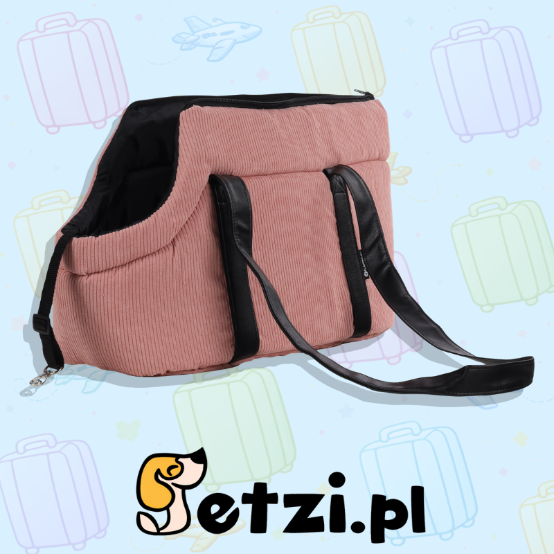 FLAMINGO CARRYING BAG ALESSIA PINK 46X23X25CM
