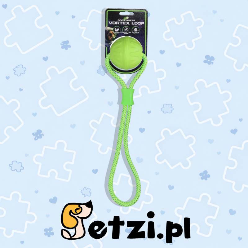 DOG COMETS VORTEX LOOP GREEN