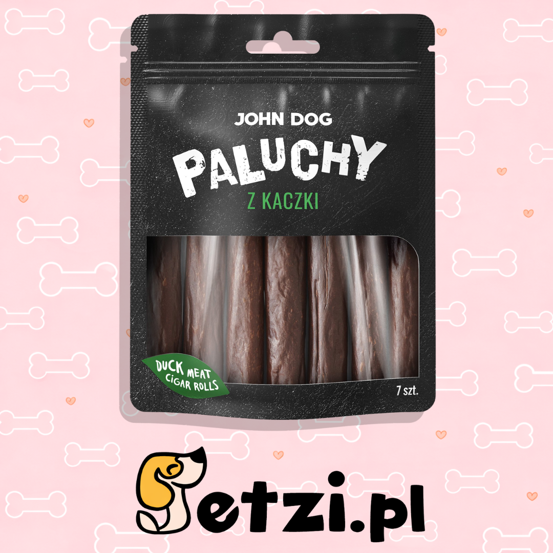 JOHN DOG PRZYSMAKI DLA PSA PALUCHY Z KACZKI 7SZT