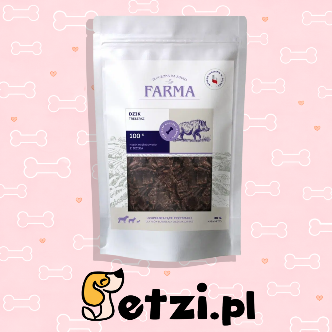 FARMA TRENERKI Z DZIKA 80G