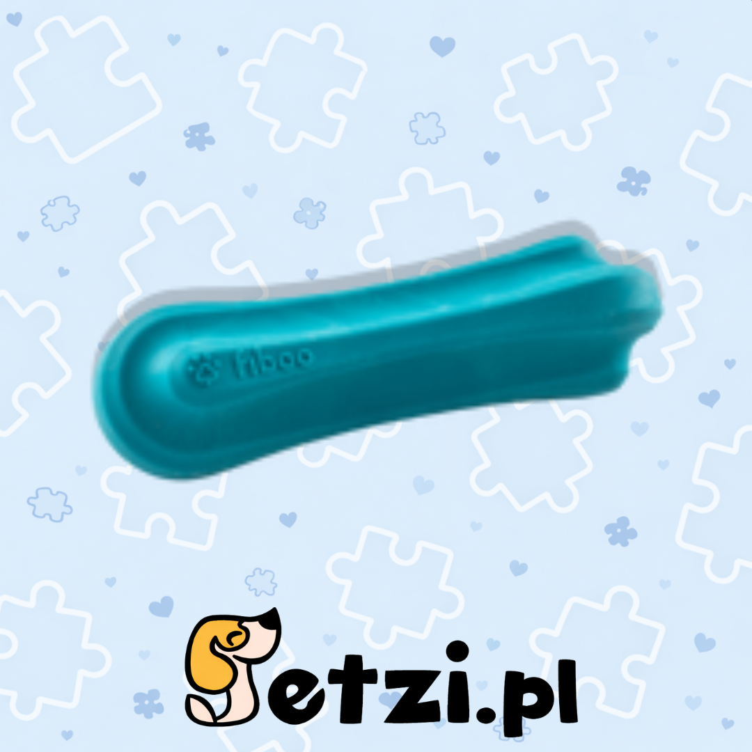 FIBOO FIBOONE S NIEBIESKI - 12CM LEKKI I WYTRZYMAŁY GRYZAK