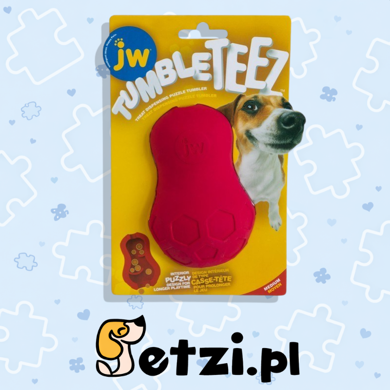 JW TUMBLE TEEZ MEDIUM RED