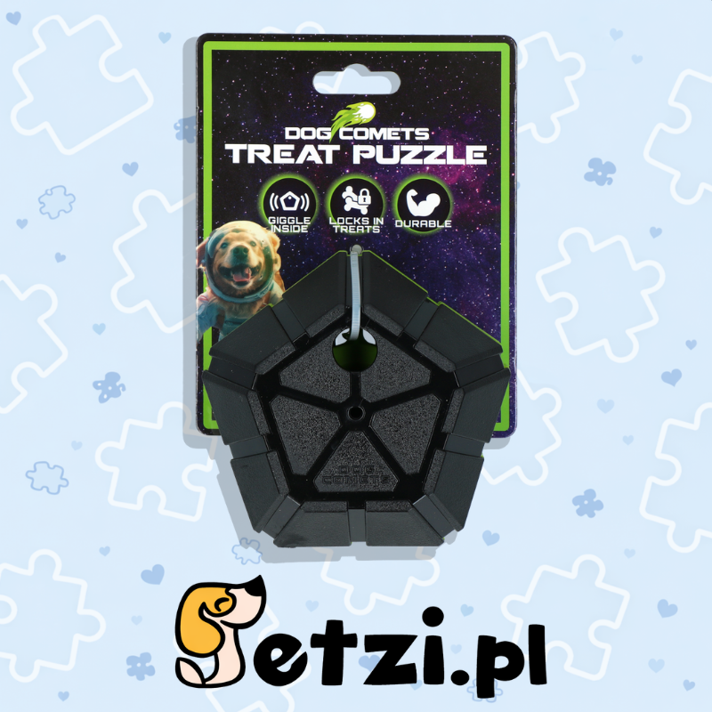 DOG COMETS TREAT PUZZLE GREEN