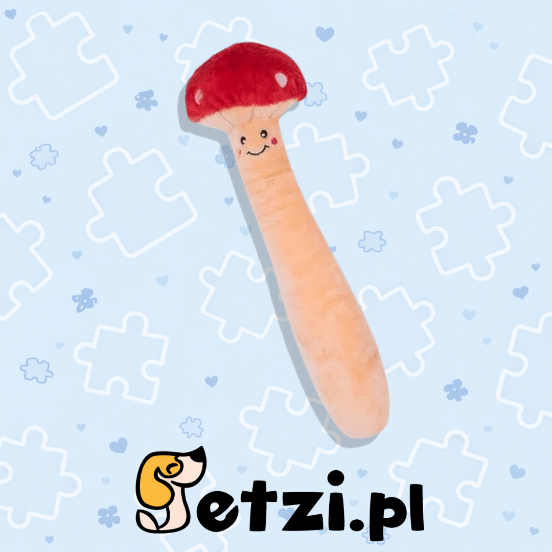 ZIPPYPAWS JIGGLERZ VEGGIES MUSHROOM
