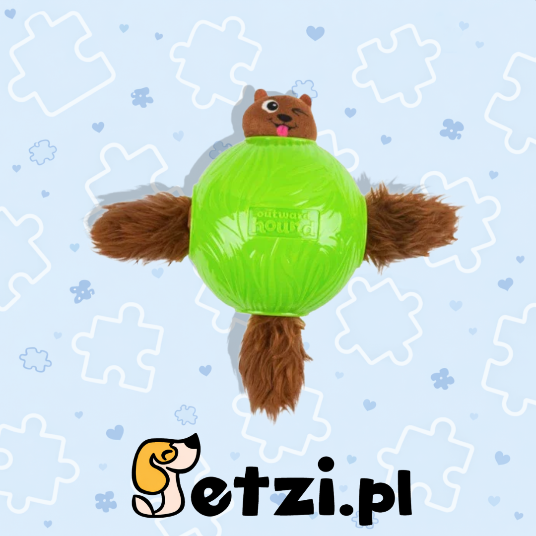 NINA OTTOSSON DOG PIŁKA WĘCHOWA MAŁA ZIELONA