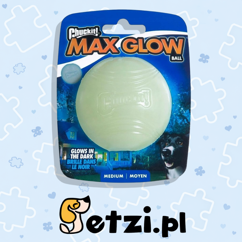 CHUCKIT MAX GLOW M 6 CM 1 PACK