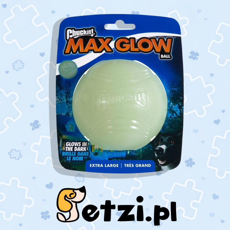 CHUCKIT MAX GLOW LARGE 1-PACK