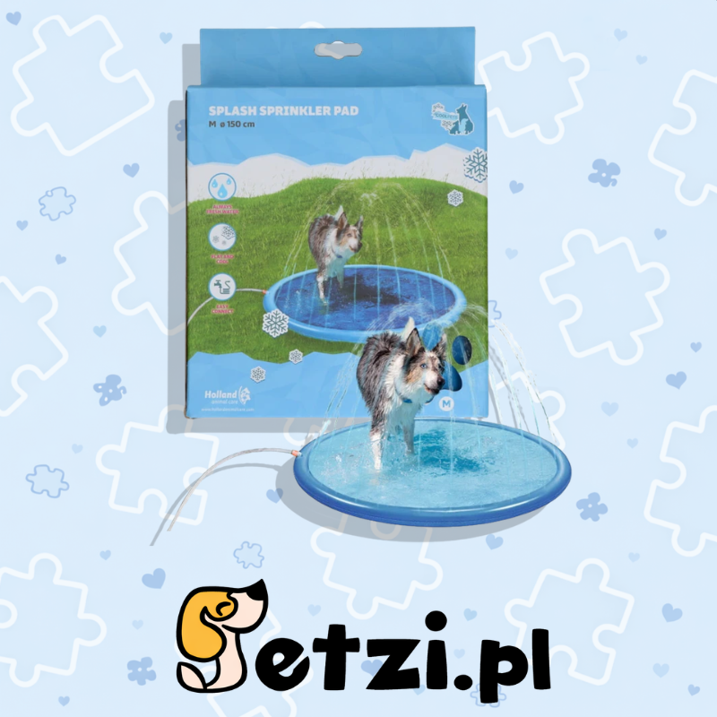 COOLPETS SPLASH SPRINKLER PAD 150 CM