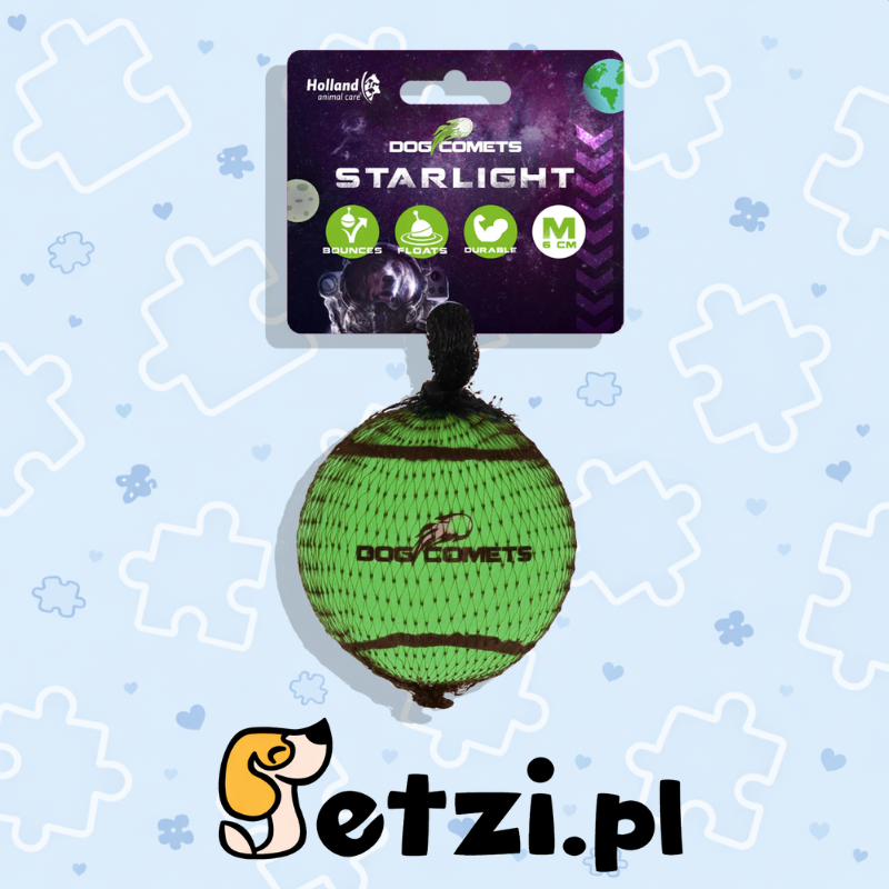 DOG COMETS STARLIGHT GREEN 1PC