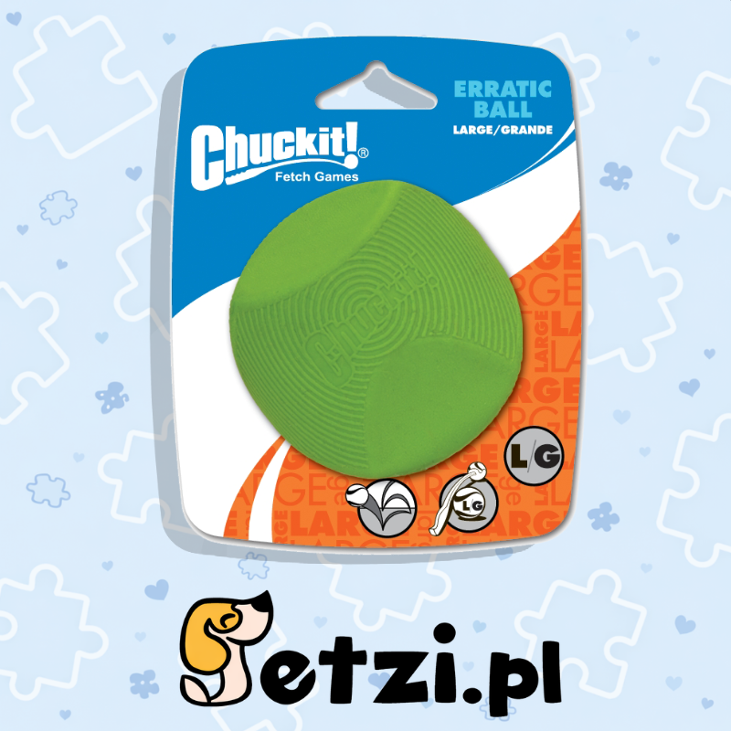 CHUCKIT ERRATIC BALL L 7 CM 1 PACK