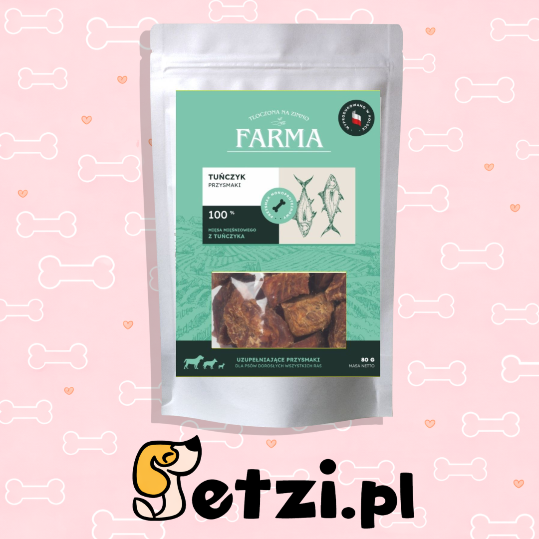 FARMA POLĘDWICA Z TUŃCZYKA 80G