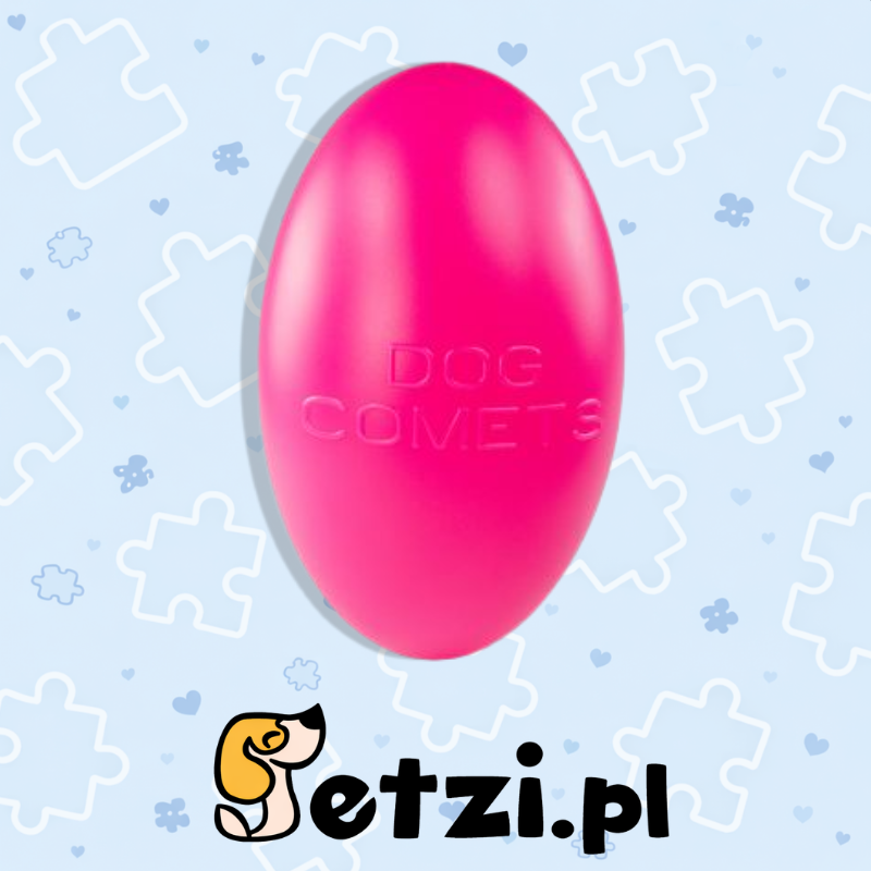 DOG COMETS PAN-STARS PINK M 20CM