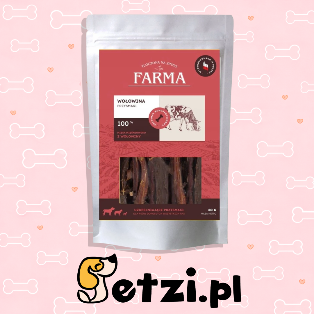 FARMA PASKI Z WOŁOWINY 80G