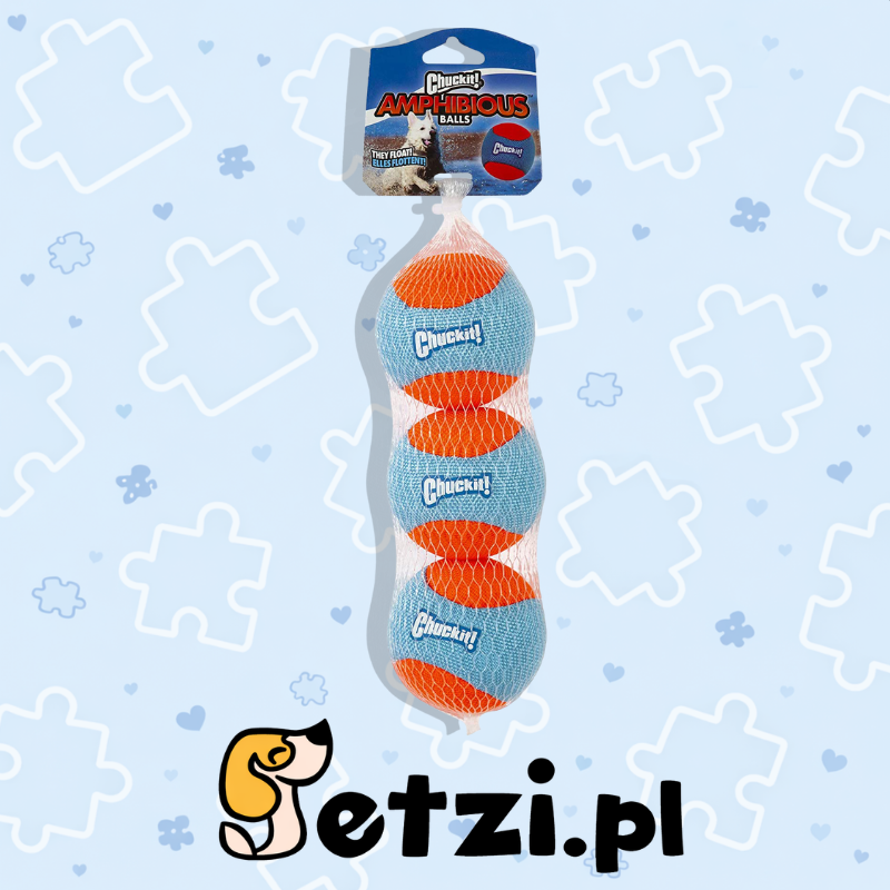 CHUCKIT AMPHIBIOUS BALLS 3 PACK