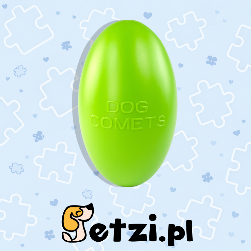 DOG COMETS PAN-STARS GREEN M 20CM
