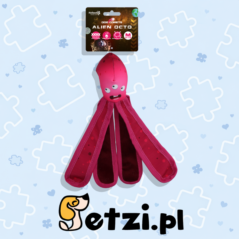 DOG COMETS ALIEN OCTO PINK M