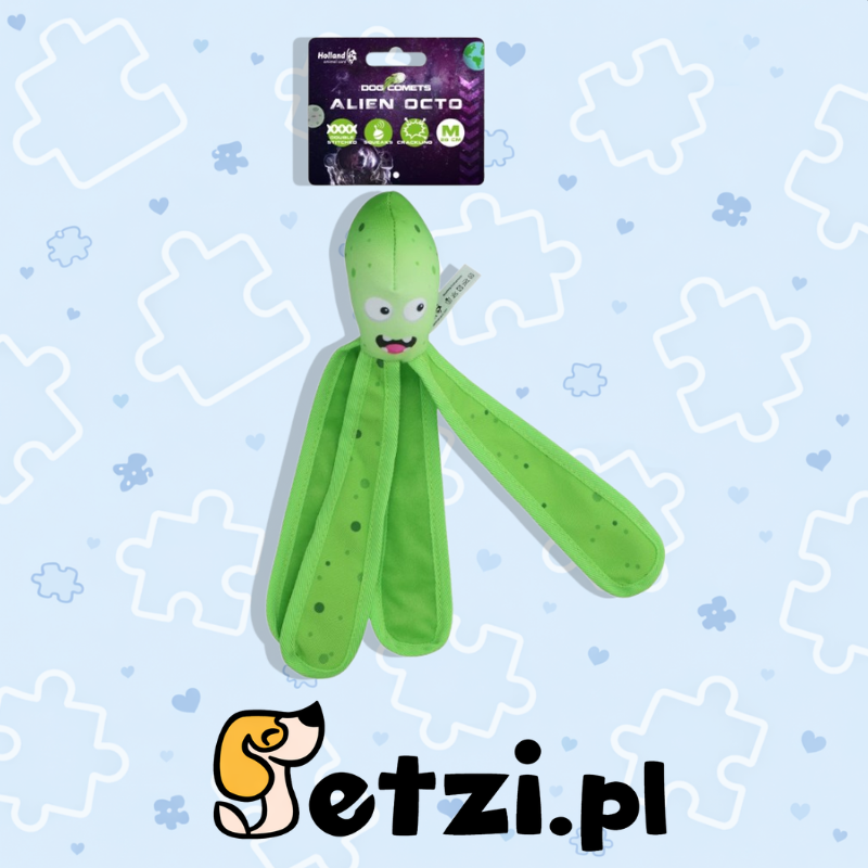 DOG COMETS ALIEN OCTO GREEN M