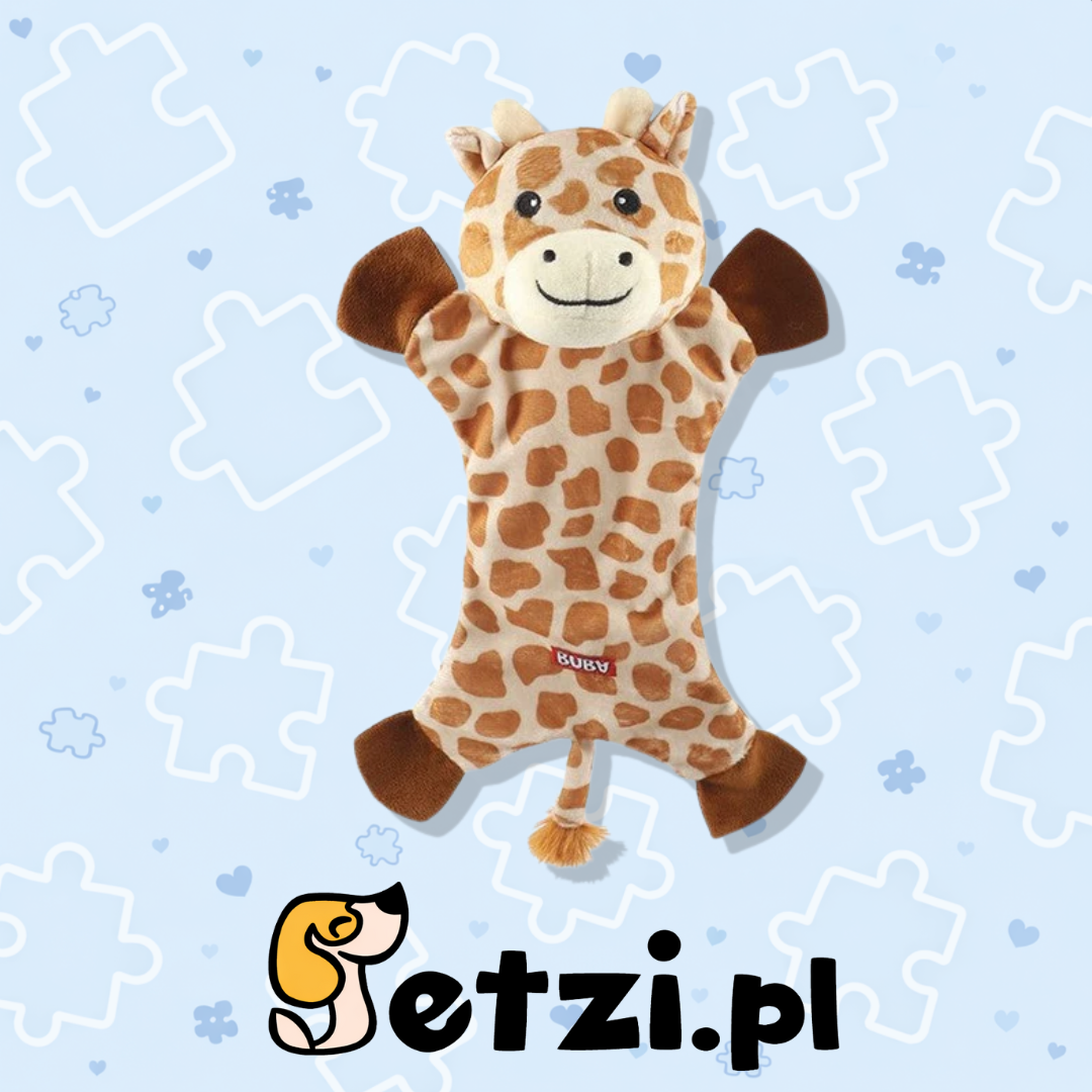 BUBA ŻYRAFA PLUSZOWA SZELESZCZĄCA 33CM
