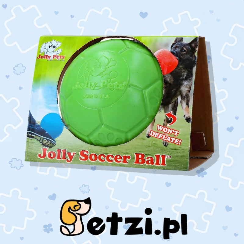 JOLLY SOCCER BALL 20CM APPLE GREEN