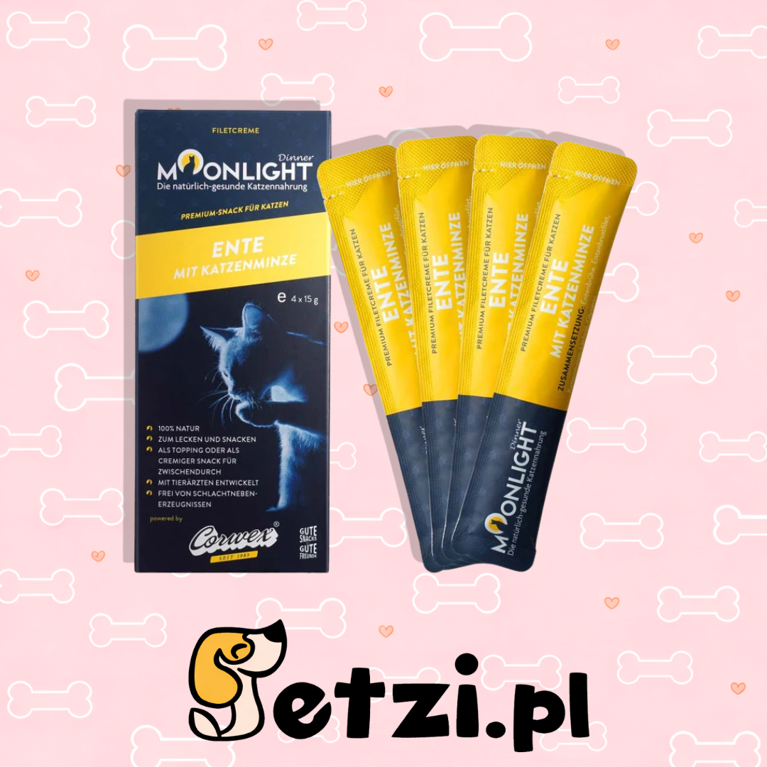 MOONLIGHT CREME PK KREMOWY MUS KACZKA,KOCIMIĘTKA 1 OP (4X15G)