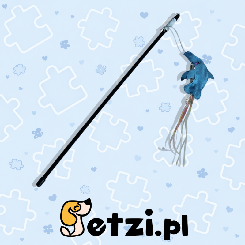 BUBA KOT WĘDKA Z DELFINEM