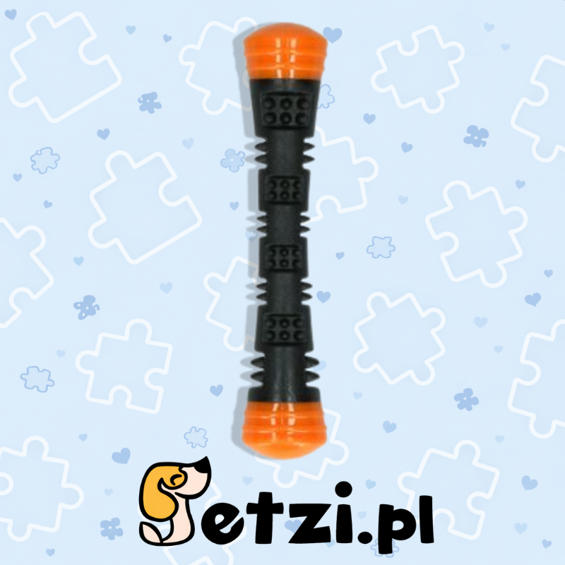 DOG COMETS METEOR THROWING STICK ORANGE L