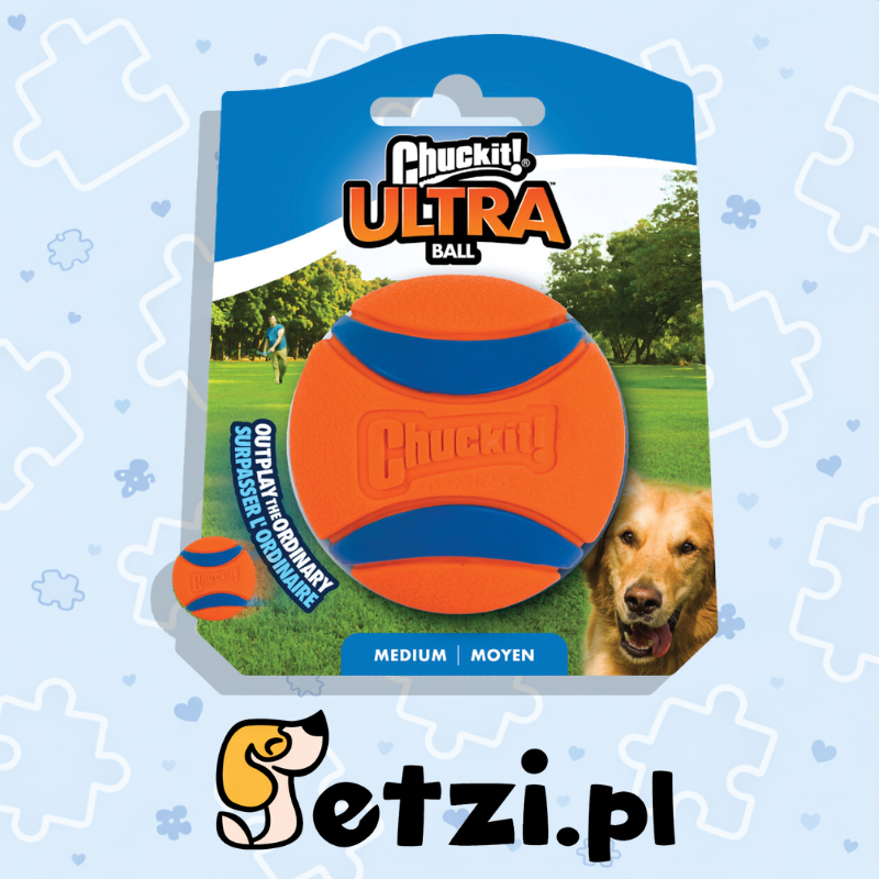 CHUCKIT ULTRA BALL M 6 CM 1 PACK