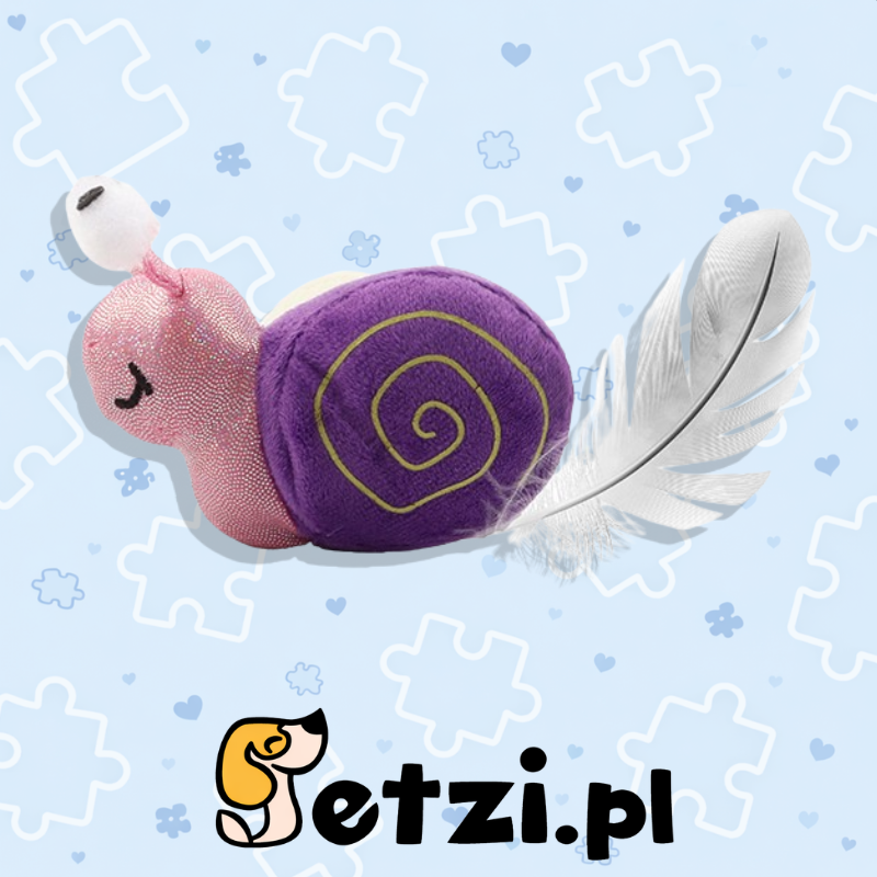 BUBA KOT ŚLIMAK PLUSZOWY 10CM