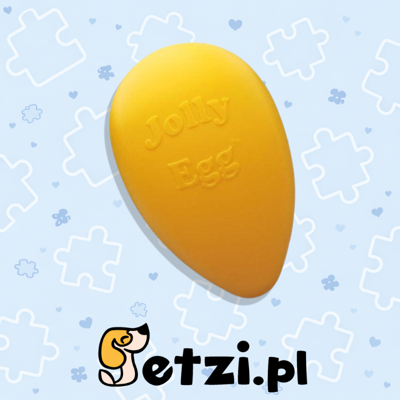 JOLLY EGG YELLOW 20 CM YELLOW