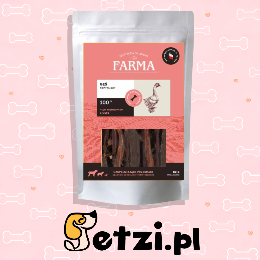 FARMA PASKI Z GĘSI 80G