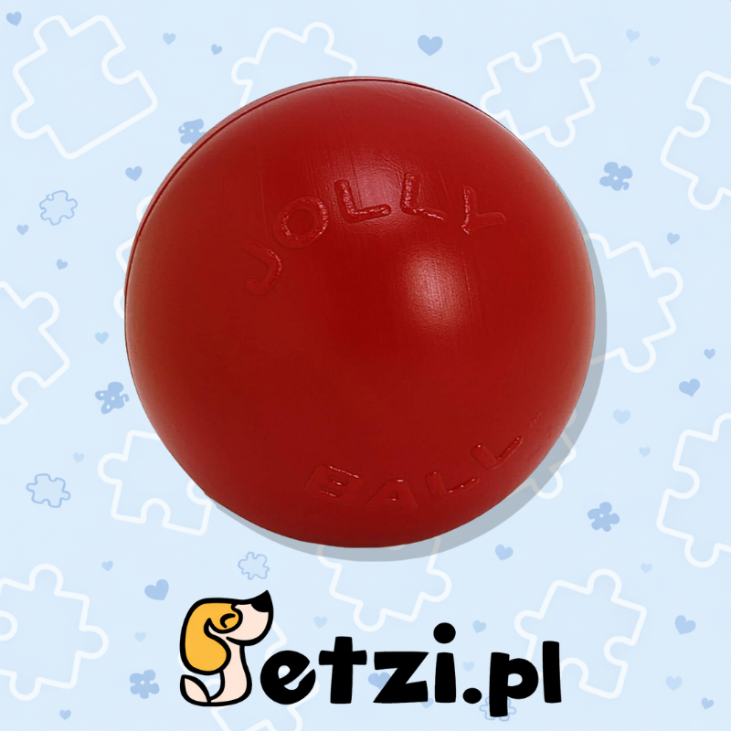 JOLLY BALL PUSH-N-PLAY 35CM RED