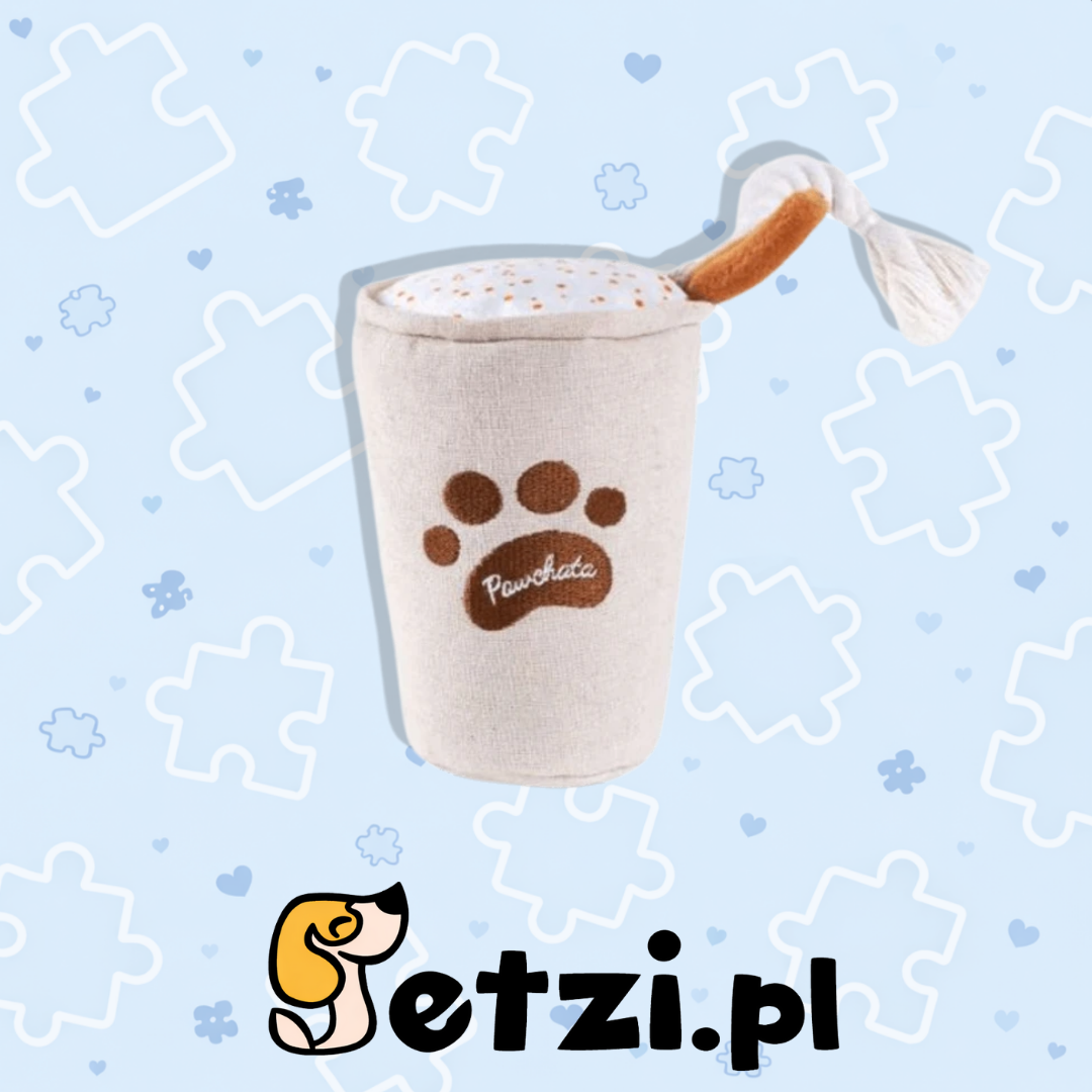 ZIPPYPAWS PLUSZOWA HORCHATA – ZABAWKA DLA PSA (NAPÓJ Z PISZCZAŁKĄ)