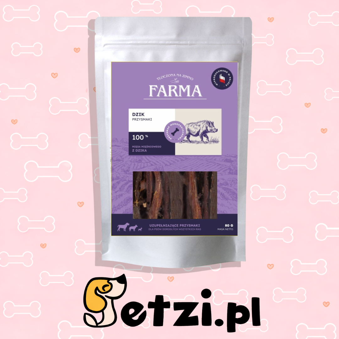 FARMA PASKI Z DZIKA 80G