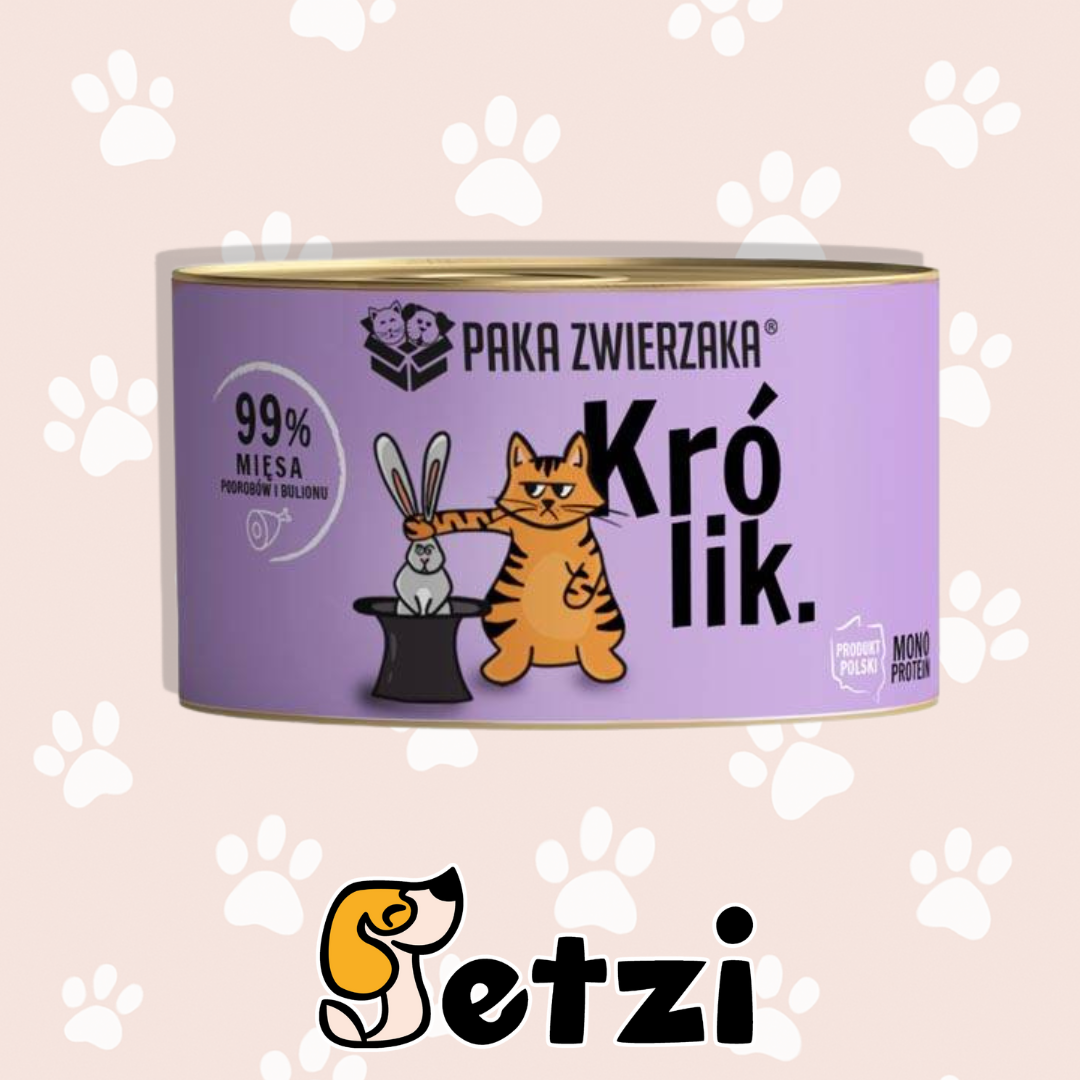 PAKA ZWIERZAKA KARMA MOKRA DLA KOTA 200G - RÓŻNE RODZAJE
