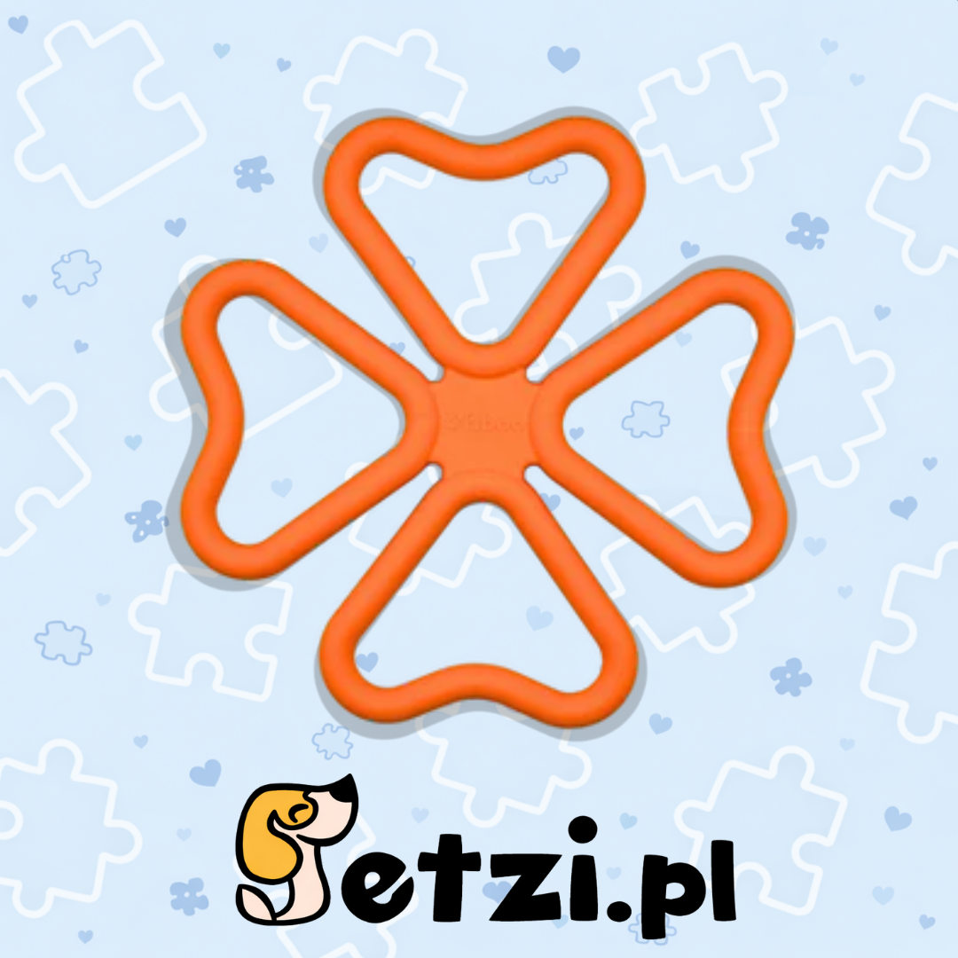 FIBOO FIBSY - POMARAŃCZOWY - SZARPAK 25x15CM