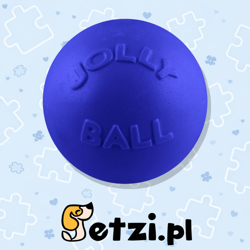 JOLLY BALL BOUNCE-N PLAY 15CM BLUE