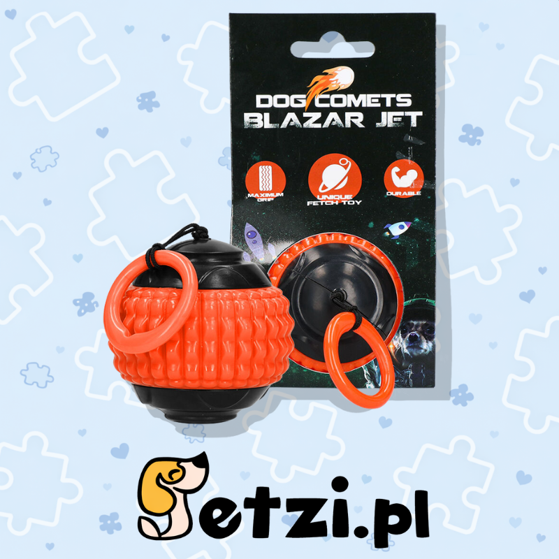 DOG COMETS BLAZAR JET ORANGE