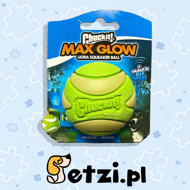 CHUCKIT MAX GLOW ULTRA SQUEAKER