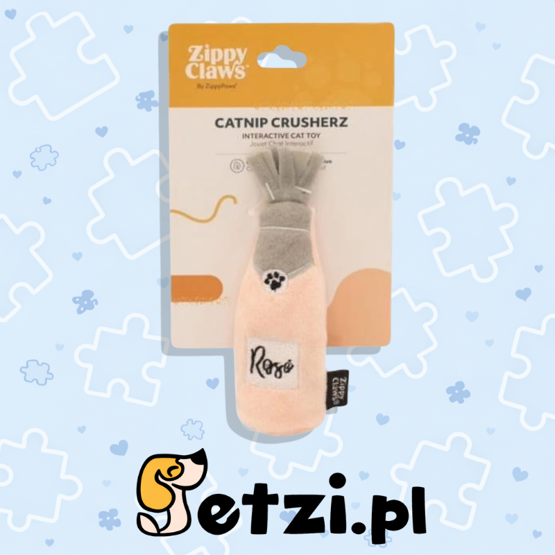 ZIPPY CLAWS CANTIP CRUSHERZ ROSE