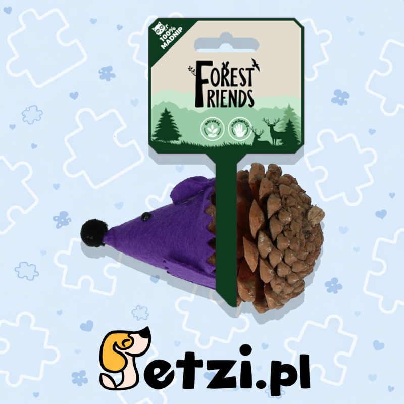 FOREST FRIENDS MOUSE PURPLE