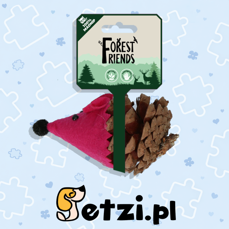 FOREST FRIENDS MOUSE PINK